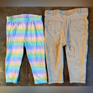 Bundle of 2 Pairs of 12M Leggings